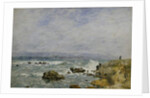 La Pointe de l'Ilette, Antibes, 1893 by Eugene Louis Boudin