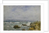 La Pointe de l'Ilette, Antibes, 1893 by Eugene Louis Boudin