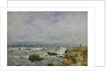 La Pointe de l'Ilette, Antibes, 1893 by Eugene Louis Boudin
