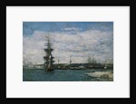 The Port of Havre, c.1864-66 by Eugene Louis Boudin