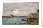 Study for 'The Bay of Douarnenez', c.1895-97 by Eugene Louis Boudin
