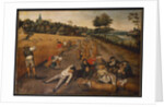 Summer: Harvesters Working and Eating in a Cornfield, 1624 by Pieter the Younger Brueghel