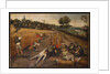 Summer: Harvesters Working and Eating in a Cornfield, 1624 by Pieter the Younger Brueghel