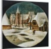 The Village in Winter by Pieter the Younger Brueghel