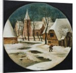 The Village in Winter by Pieter the Younger Brueghel