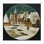 The Village in Winter by Pieter the Younger Brueghel
