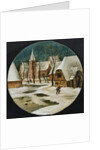 The Village in Winter by Pieter the Younger Brueghel
