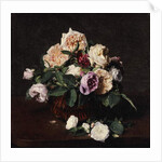 Vase of Flowers, 1876 by Ignace Henri Jean Fantin-Latour