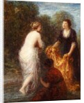 After the Bath by Ignace Henri Jean Fantin-Latour