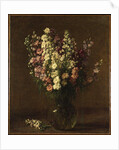 Larkspur, 1887 by Ignace Henri Jean Fantin-Latour