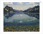 Thunersee with Reflection, 1904 by Ferdinand Hodler
