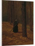 Old Woman gathering Brush, 1865 by Winslow Homer