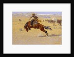 A Cold Morning on the Range, c.1904 by Frederic Remington