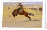 A Cold Morning on the Range, c.1904 by Frederic Remington