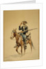 A Mounted Infantryman, 1890 by Frederic Remington