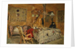 Denise Natanson and Marcelle Aron at the Summer House, Villerville, Normandy, c.1910 by Edouard Vuillard