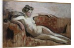 Reclining Nude, c.1919-20 by Edouard Vuillard