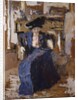 Woman in Blue by Edouard Vuillard