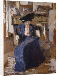 Woman in Blue by Edouard Vuillard