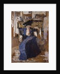 Woman in Blue by Edouard Vuillard
