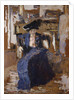 Woman in Blue by Edouard Vuillard