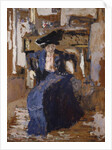 Woman in Blue by Edouard Vuillard
