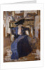 Woman in Blue by Edouard Vuillard