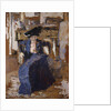 Woman in Blue by Edouard Vuillard