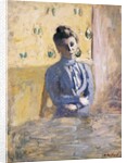 Seated woman in blue, c.1899 by Edouard Vuillard