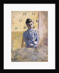 Seated woman in blue, c.1899 by Edouard Vuillard