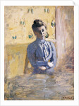 Seated woman in blue, c.1899 by Edouard Vuillard