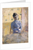 Seated woman in blue, c.1899 by Edouard Vuillard