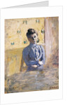 Seated woman in blue, c.1899 by Edouard Vuillard