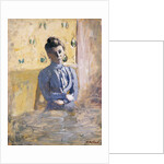 Seated woman in blue, c.1899 by Edouard Vuillard