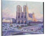 Notre Dame, Paris, View from the Quai Saint-Michel, 1901-04 by Maximilien Luce
