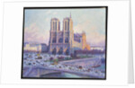 Notre Dame, Paris, View from the Quai Saint-Michel, 1901-04 by Maximilien Luce