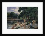 Bathers on the Banks of the Cure by Maximilien Luce