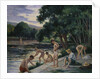 Bathers on the Banks of the Cure by Maximilien Luce
