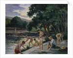 Bathers on the Banks of the Cure by Maximilien Luce
