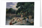 Bathers on the Banks of the Cure by Maximilien Luce