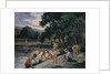 Bathers on the Banks of the Cure by Maximilien Luce