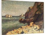 Sea and Rocks, Agay, 1893 by Maximilien Luce