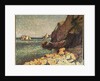 Sea and Rocks, Agay, 1893 by Maximilien Luce