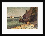 Sea and Rocks, Agay, 1893 by Maximilien Luce