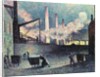 Factory Chimneys at Couillet, 1903 by Maximilien Luce