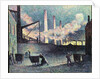 Factory Chimneys at Couillet, 1903 by Maximilien Luce