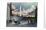 Factory Chimneys at Couillet, 1903 by Maximilien Luce