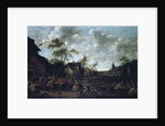 Peasants Feasting in a Village, 1661 by Joost Cornelisz Droochsloot