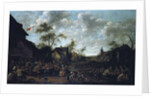 Peasants Feasting in a Village, 1661 by Joost Cornelisz Droochsloot