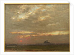 Lincoln Cathedral at Sunset, 1912 by Albert Goodwin